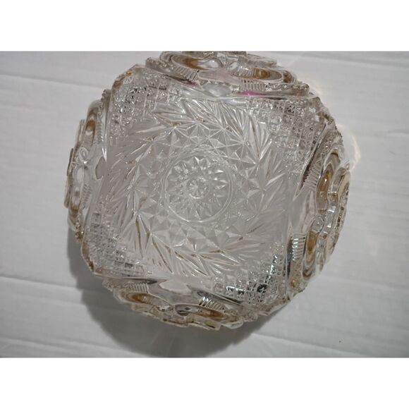 Victoria Buzz Saw in Parentheses #15104 EAPG US Glass Co 8 1/2" - Picture 3 of 5